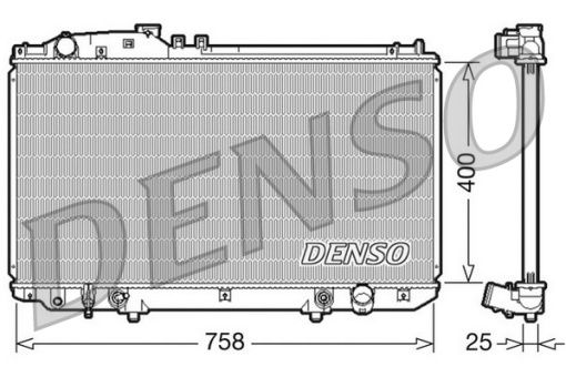 Radiator motor potrivit LEXUS SC 4.3