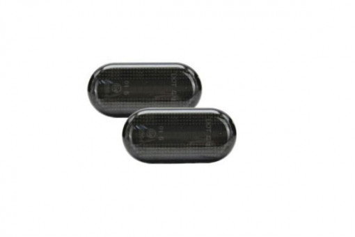 Semnalizator lampa lateral stanga/dreapta fumuriu, LED, dinamic potrivit NISSAN INTERSTAR, KUBISTAR, MICRA III, PRIMASTAR; OPEL MOVANO A, VIVARO A; RENAULT 19 II, 19 II CHAMADE, CLIO I, CLIO II 1.0-Electric dupa 1990