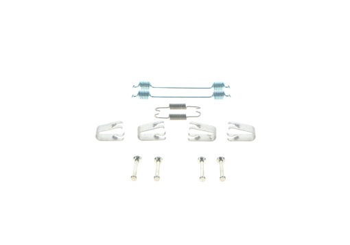 Set accesorii sabot frana potrivit DACIA SANDERO; FORD C-MAX II, FIESTA VII, GRAND C-MAX; RENAULT TWINGO II, TWINGO III; SEAT IBIZA V; SMART FORTWO; VW POLO VI 0.9-Electric 03.07-