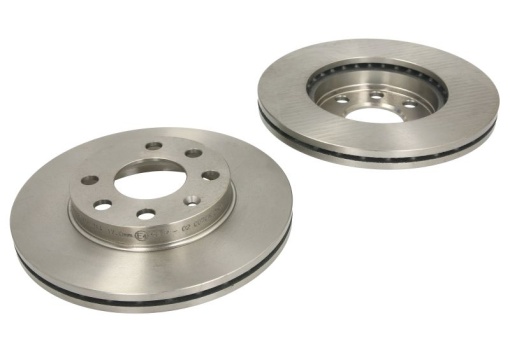 Set discuri frana (2 buc.) Fata Dreapta/Stanga potrivit CHEVROLET CORSA, LANOS, TIGRA; DAEWOO LANOS, NEXIA; OPEL ASCONA C, ASTRA F, ASTRA F CLASSIC, ASTRA F/KOMBI 1.2-2.0 09.82-