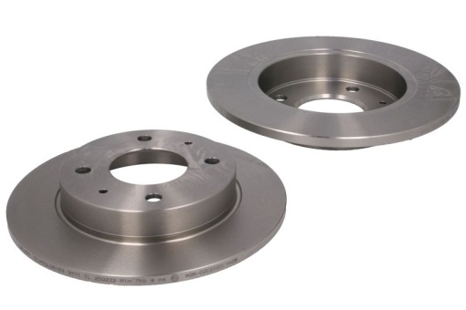 Set discuri frana (2 buc.) Fata Dreapta/Stanga potrivit MITSUBISHI COLT CZC VI, COLT VI; SMART FORFOUR 1.1-1.5D 01.04-06.12