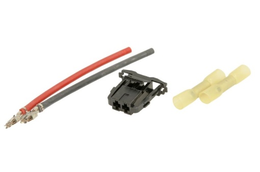 Set reparatie cabluri ventilator suflant (100mm, numar pini: 2) potrivit ABARTH GRANDE PUNTO; ALFA ROMEO MITO; CITROEN BERLINGO MULTISPACE, BERLINGO/MINIVAN 0.9-Electric 10.99-