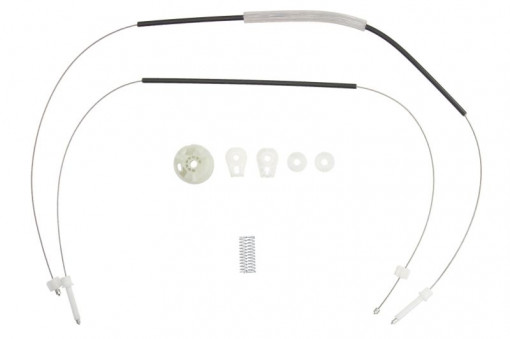 Set reparatie macara geam spate dreapta (cabluri) potrivit PEUGEOT 307 03.03-04.09