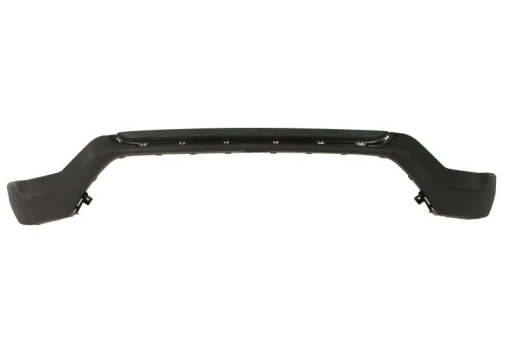 Spoiler bara fata inferior cu locas dunga cromata, gri inchis potrivit FORD USA EDGE 01.14-05.18 - Img 1