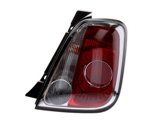 Stop lampa spate Dreapta (P21W/RY10W, cadru negru) potrivit ABARTH 500 / 595 / 695, 500C / 595C / 695C; FIAT 500 07.07-