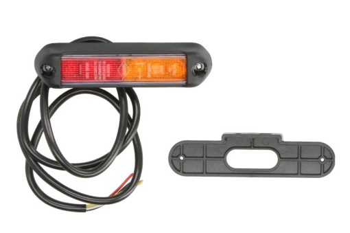 Stop spate stanga/dreapta (LED, 12/24V, cu intermitent, cu stop, lumina de parcare, fara proiector, lungime cablu: 1m, numar conexiuni: 4)