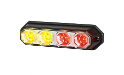 Stop spate stanga/dreapta (LED, 12/24V, cu intermitent, cu stop, lumina de parcare, lungime cablu: 1m) - Img 1