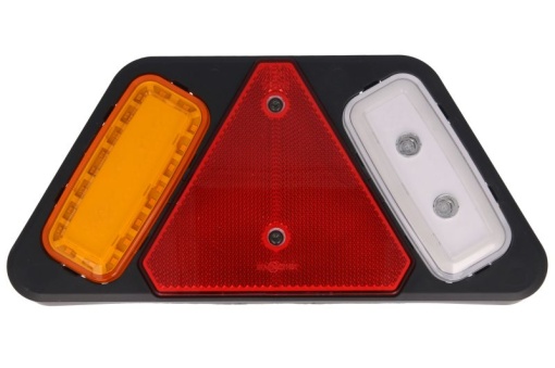 Stop spate stanga W228 (LED, 12/24V, cu intermitent, cu lumina de ceata, cu lumina stop, lumini parcare, reflector, lungimea cablu : 2m)