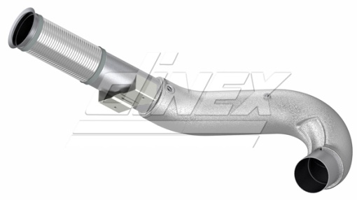 Teava esapament (diametru:133mm, lungime:977mm) potrivit IVECO STRALIS potrivit IVECO STRALIS II F3AE3681Y-F3HFL611G 09.12- - Img 1