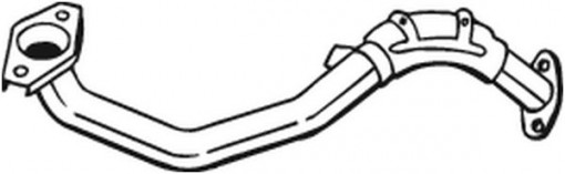 Teava esapament Fata (lungime:840mm) potrivit TOYOTA RAV 4 III 2.0/2.4 11.05-12.13