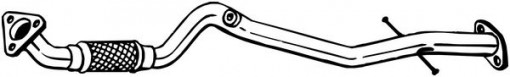Teava esapament Fata potrivit OPEL ASTRA J, ASTRA J GTC 1.4 12.09-10.20