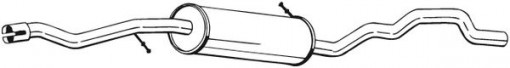 Toba esapament intermediara potrivit FORD GALAXY I, GALAXY MK I; SEAT ALHAMBRA; VW SHARAN 1.9D 03.95-03.10