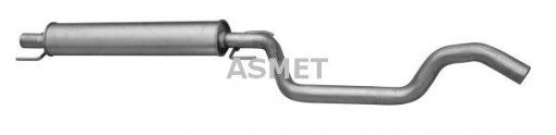 Toba esapament intermediara potrivit OPEL ZAFIRA A, ZAFIRA B, ZAFIRA B/MINIVAN 1.9D/2.0D/2.2D 09.00-04.15