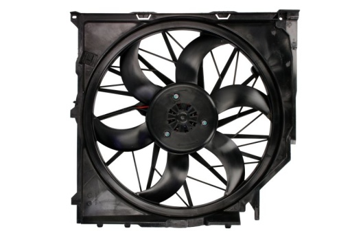 Ventilator radiator (cu carcasa) potrivit BMW X3 (E83) 2.0-3.0 09.03-12.11