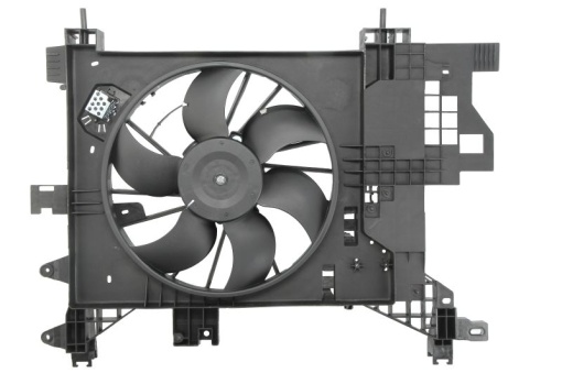 Ventilator radiator (cu carcasa) potrivit DACIA DUSTER 1.5D 04.10-01.18 - Img 1