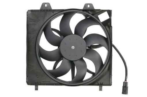 Ventilator radiator (cu carcasa) potrivit DS DS 3 / DS 3; CITROEN C3 IV, C4 III, C4 X; JEEP AVENGER; OPEL CORSA F, CORSA F/HATCHBACK, MOKKA; PEUGEOT 2008 II, 208 II 1.2-Electric 06.19-