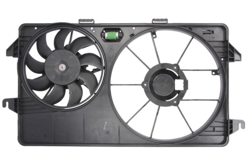 Ventilator radiator (cu carcasa) potrivit FORD TOURNEO CONNECT, TRANSIT CONNECT 1.8D 06.02-12.13