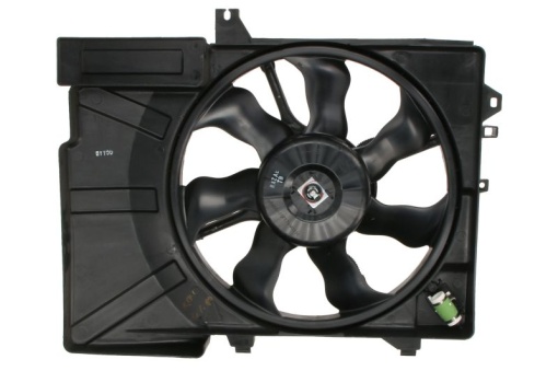 Ventilator radiator (cu carcasa) potrivit HYUNDAI GETZ 1.1/1.3 09.02-09.05