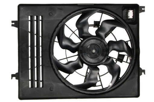 Ventilator radiator (cu carcasa) potrivit HYUNDAI IX35; KIA SPORTAGE III 1.6/2.0 06.10-12.15