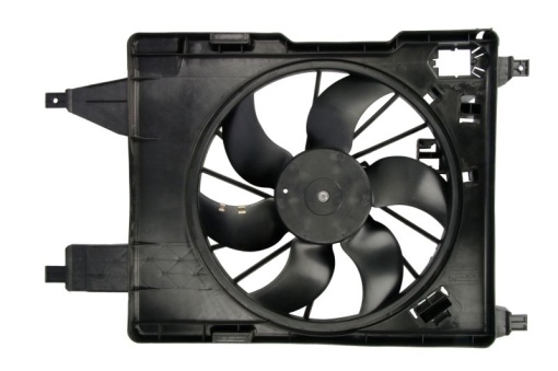 Ventilator radiator (cu carcasa) potrivit MERCEDES CITAN MIXTO (DOUBLE CABIN), CITAN (MPV), CITAN/MINIVAN (W415); RENAULT KANGOO BE BOP, KANGOO EXPRESS, KANGOO II, MEGANE II 1.2-2.0 09.02-