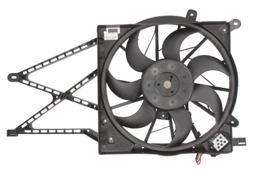 Ventilator radiator (cu carcasa) potrivit OPEL ASTRA G, ASTRA G CLASSIC, ASTRA G/KOMBI, ASTRA H, ZAFIRA A, ZAFIRA B 1.2-2.2D 02.98-04.15