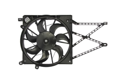 Ventilator radiator (cu carcasa) potrivit OPEL ASTRA G, ASTRA G CLASSIC, ASTRA G/KOMBI, ASTRA H, ZAFIRA A, ZAFIRA B 1.2-2.2 02.98-04.15