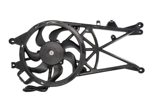 Ventilator radiator (cu carcasa) potrivit OPEL MERIVA A 1.3D/1.7D 09.03-05.10 - Img 1