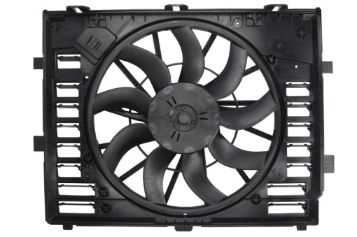 Ventilator radiator (cu carcasa) potrivit PORSCHE CAYENNE 3.0D/4.2D 08.14-