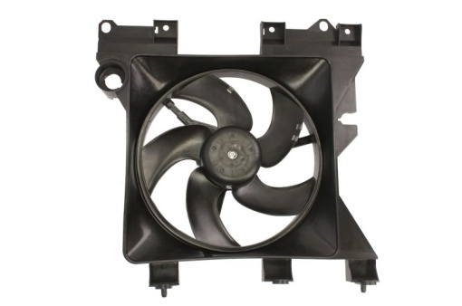 Ventilator radiator Dreapta (cu carcasa) potrivit CITROEN BERLINGO, BERLINGO/MINIVAN, XSARA, XSARA PICASSO, XSARA/HATCHBACK, XSARA/KOMBI; PEUGEOT PARTNER, PARTNER ORIGIN 1.1-Electric 06.96-12.15