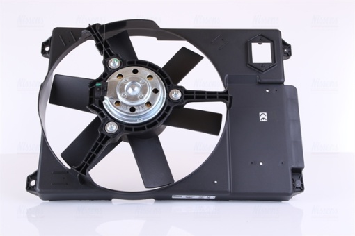 Ventilator radiator Dreapta/Stanga (cu carcasa) potrivit CITROEN JUMPER I; FIAT DUCATO; PEUGEOT BOXER 1.9D-2.8D 03.94-