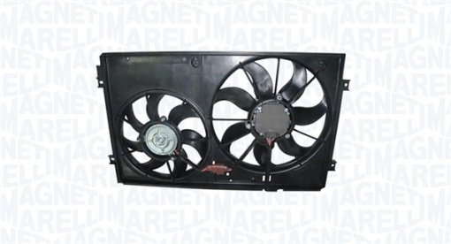 Ventilator radiator Dreapta/Stanga potrivit AUDI A1, A3; SEAT ALTEA, ALTEA XL, IBIZA IV, IBIZA IV SC, IBIZA IV ST, LEON, TOLEDO III; SKODA FABIA II, OCTAVIA I, OCTAVIA II 1.2-3.6 08.00-