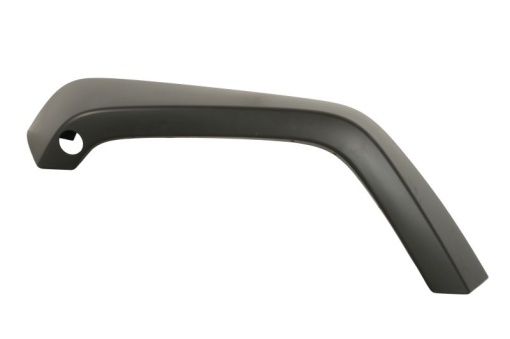 Bandou protectie aripa Fata Stanga (grund, cu o deschidere pentru indicatorul luminos) potrivit JEEP WRANGLER III 01.06-11.17