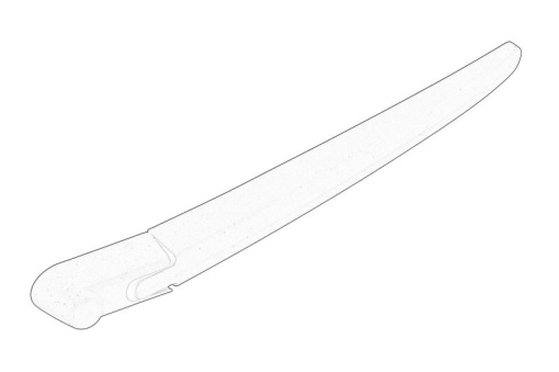 Brat ghidaj stergator parbriz Spate potrivit CITROEN C5 II HATCHBACK 09.04-09.08