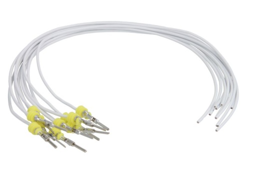 Cablu reparatie (Cupru / silicon, sectiune transversala: 0,5mm, lungime: 0,3m)