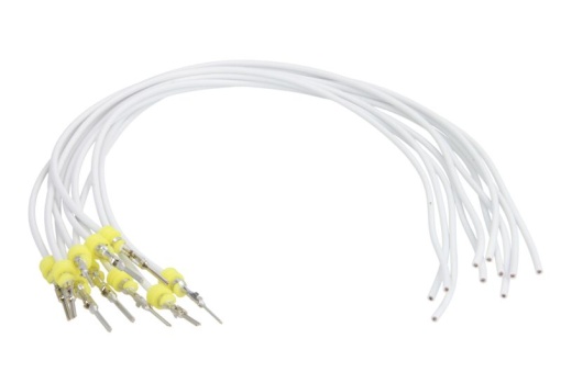 Cablu reparatie (Cupru / silicon, sectiune transversala: 0,75mm, lungime: 0,3m)