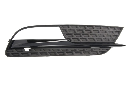 Capac bara fata Dreapta cu locas lampa ceata, cu locas senzorii parcare, negru potrivit AUDI A5 06.07-01.17 10.11-07.16