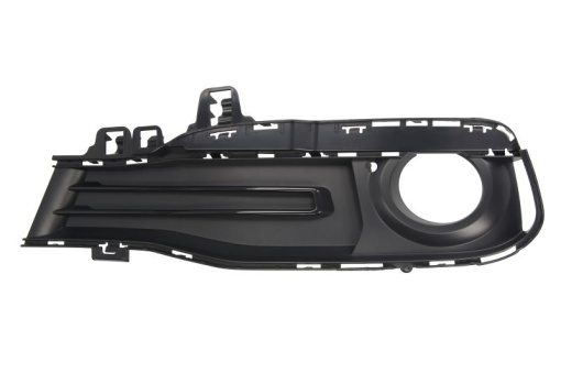 Capac bara fata Stanga cu locas lampa ceata, plastic, negru potrivit BMW 3 F30, F80, 3 F31 11.11-06.19 05.15-03.19