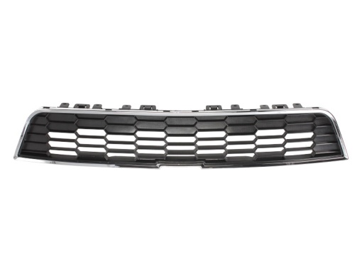 Capac bara fata Superior, crom/negru potrivit CHEVROLET AVEO 03.11- 03.11-