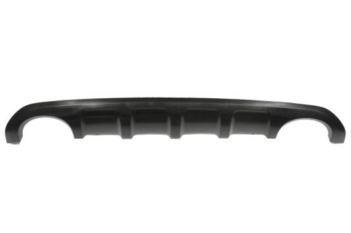 Capac bara Spate cu gaura doua conducte evacuare, negru KIA SPORTAGE II, SPORTAGE III, SPORTAGE IV SUV 09.04-09.22