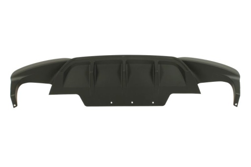 Capac bara spate inferior negru, cu decupaj teava evacuare: dublu potrivit BMW 6 F12, F13 Coupe 11.10-05.17