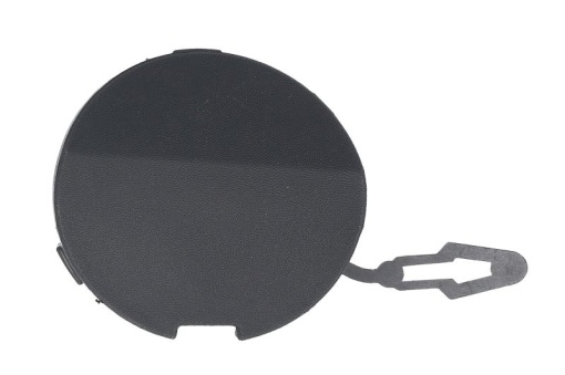 Capac carlig remorcare fata (plastic, negru, certificate TÜV) potrivit RENAULT TRAFIC III 01.21-