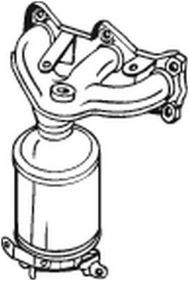 Catalizator potrivit SEAT CORDOBA, IBIZA III, IBIZA IV, IBIZA IV SC, IBIZA IV ST, IBIZA IV/HATCHBACK, TOLEDO IV; SKODA FABIA I, FABIA I PRAKTIK, FABIA II, RAPID 1.2/1.2LPG/1.6 10.01-