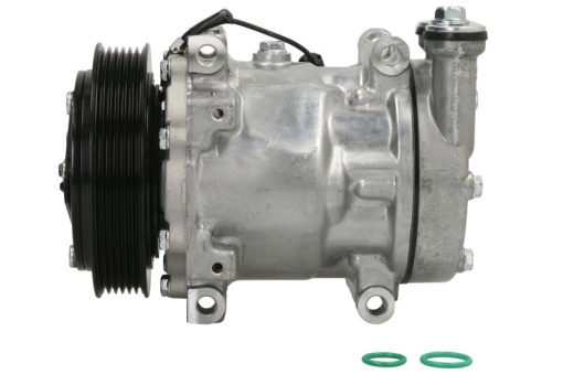 Compresor climatizare potrivit ALFA ROMEO 145, 146, 147, 156, 166, GT, GTV, SPIDER; FIAT BARCHETTA, BRAVA, BRAVO I, COUPE, MAREA, MULTIPLA, STILO; LANCIA DELTA II, LYBRA 1.6-2.0 06.93-09.10