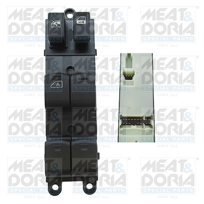 Comutator macara geam Fata Stanga potrivit SUBARU FORESTER, IMPREZA 1.5-2.5 09.07-