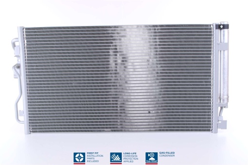 Condensator climatizare (cu uscator, element aditional) potrivit BMW 1 (F20), 1 (F21), 2 (F22, F87), 3 (F30, F80), 3 (F31), 3 GRAN TURISMO (F34), 4 (F32, F82), 4 (F33, F83) 3.0/3.0H 11.11-06.18