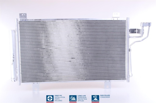 Condensator climatizare (cu uscator, element aditional) potrivit MAZDA 3, 3/HATCHBACK, 6, 6/KOMBI 1.5-2.5 12.12-