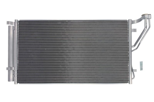 Condensator climatizare (cu uscator) potrivit HYUNDAI ELANTRA V, GRANDEUR, SONATA VI; KIA CADENZA I, OPTIMA 1.6-3.5 06.09-10.16