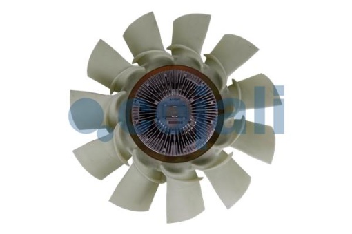 Cupla ventilator radiator (cu ventilator, 590mm, numar lame: 11) potrivit RVI MIDLUM DXi5/DXi7 05.06-
