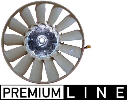 Cupla ventilator radiator (cu ventilator, 811mm, numar lame: 13, numar pini: 2) potrivit MAN TGA, TGS I, TGX I D2066LF06-D3876LF02 02.04-