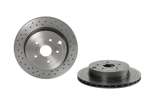 Disc frana BREMBO Xtra spate stanga/dreapta, diametru iesire 316 mm, grosime 20 mm,, highly carbonated, potrivit SUBARU IMPREZA, WRX 2.5 01.08-